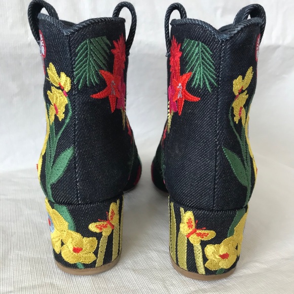 Laurence Decade Pete Tropicale Embroidered Boots - Picture 6 of 15
